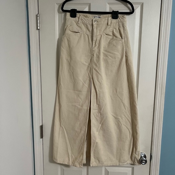 Free People Come as you are cord maxi skirt - Picture 5 of 6